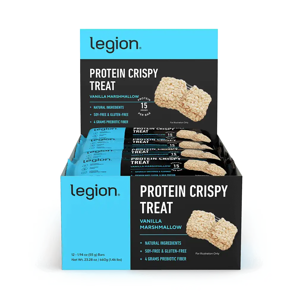 Protein Crispy Treats - Peanut Butter Chocolate Chip