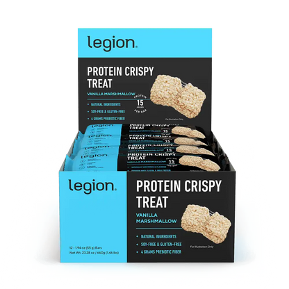 Protein Crispy Treats - Peanut Butter Chocolate Chip