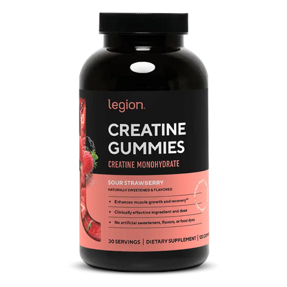 Creatine Gummies - Sour Strawberry