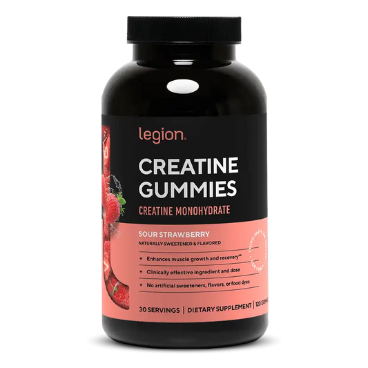 Creatine Gummies - Sour Strawberry